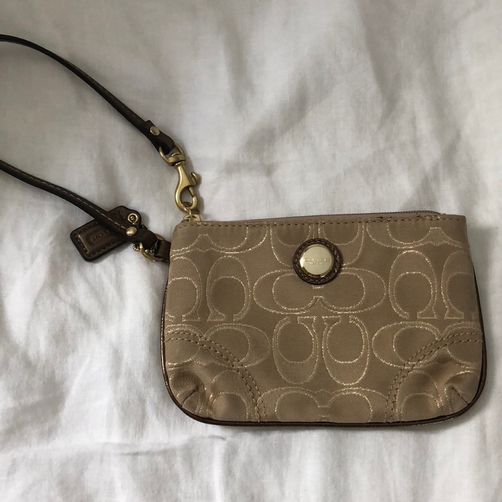 Coach wristlet